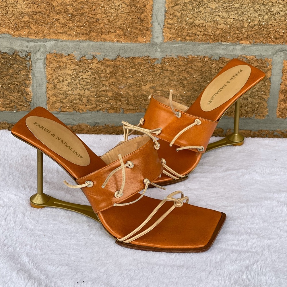 SOLD Parisi & Nadalini Italian Handmade Leather Shoes Size size 38